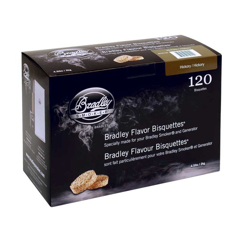 Bradley Røykbriketter Hickory 120 