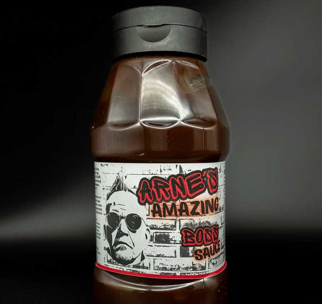 Arne´s Amazing Boss Sauce BBQ Saus 500ml